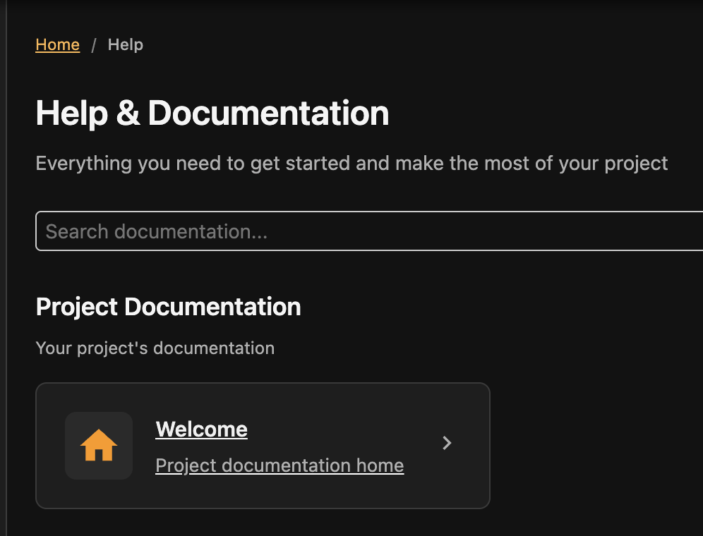 Help System